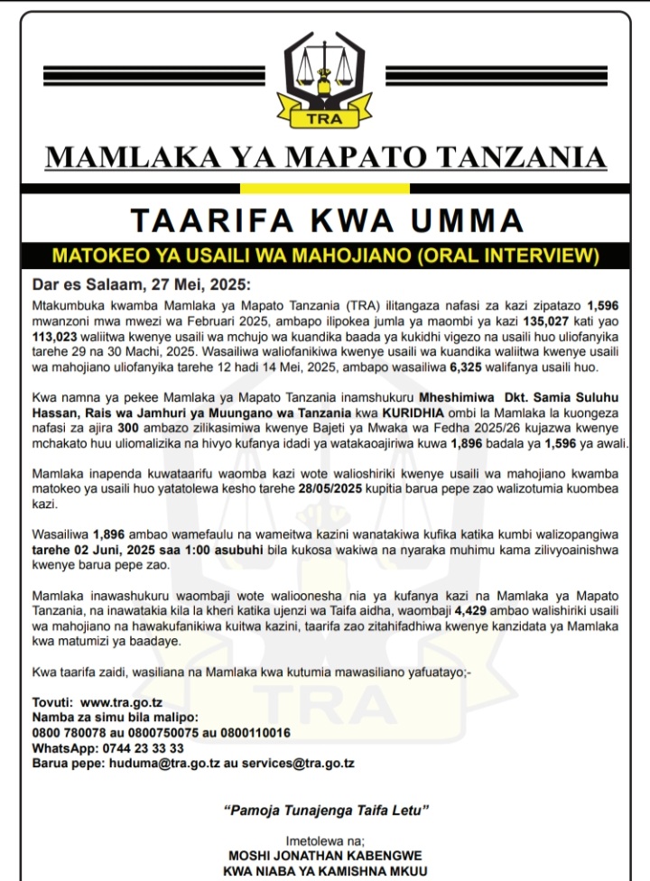 Tanzania Revenue Authority 